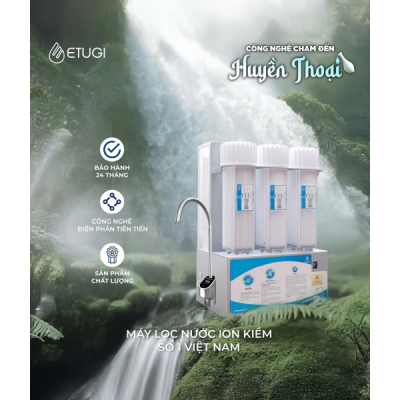 Máy Lọc Nước Ion Kiềm Để Gầm ETUGI ETG102G-C